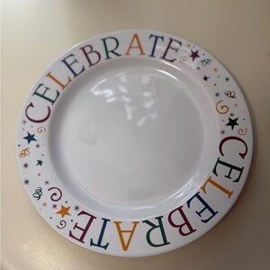 Pampered Chef Celebrate Plate